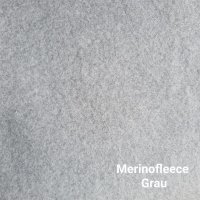 Grau  Merinofleece
