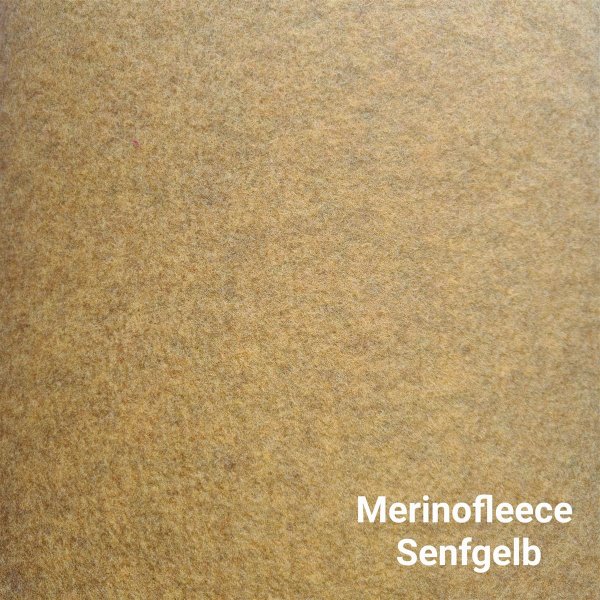 Senfgelb Merinofleece