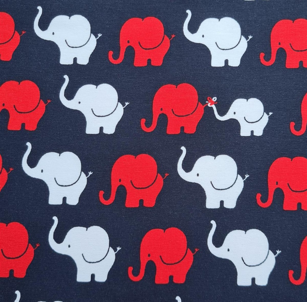 Elefanten dunkelbau Rot